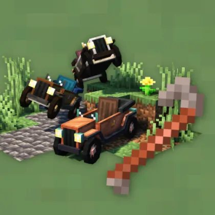Automobility — Minecraft mod, rasm 1