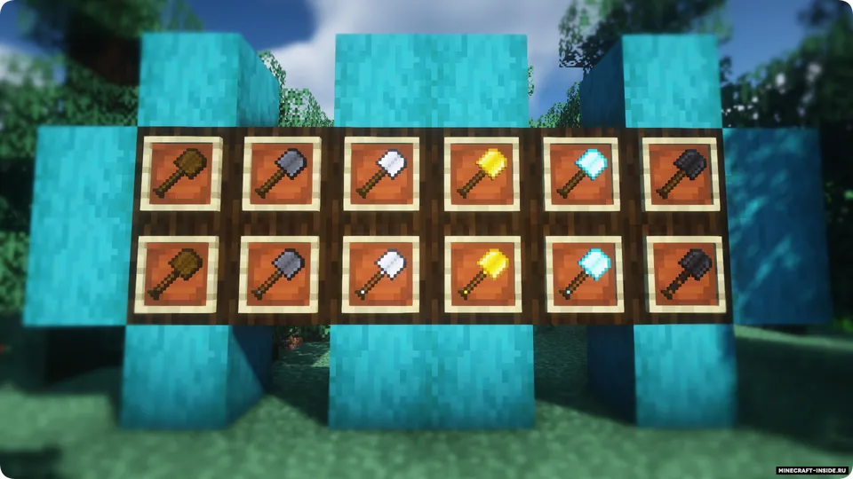 Spaxers & Vanilla Tools — Minecraft mod, rasm 4