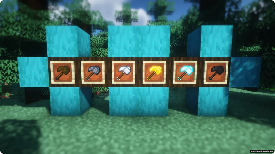 Spaxers & Vanilla Tools — Minecraft mod, rasm 5