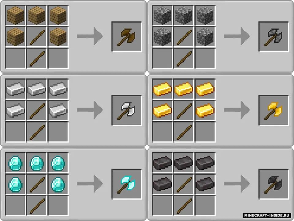 Spaxers & Vanilla Tools — Minecraft mod, rasm 8