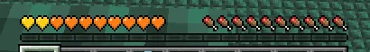 Colored Health Display — Minecraft mod, rasm 2