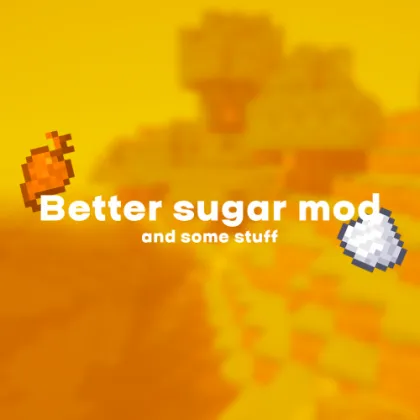 Better Sugar Mod — Minecraft mod, rasm 1
