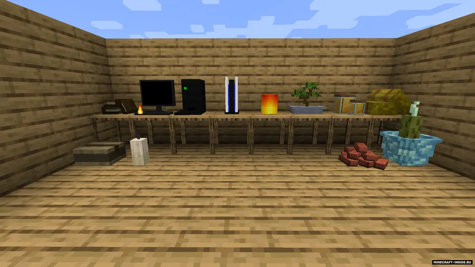 Decoration and Furniture — Minecraft mod, rasm 2