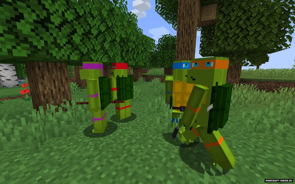 TMNT: Shredder Revenge — Minecraft mod, rasm 6