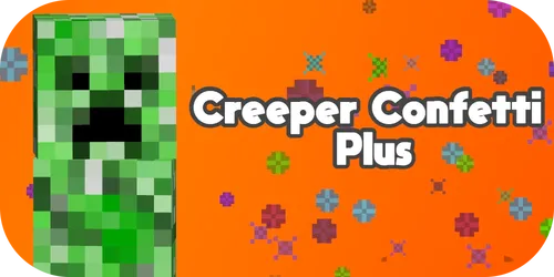 Creeper Confetti Plus — Minecraft mod, rasm 1