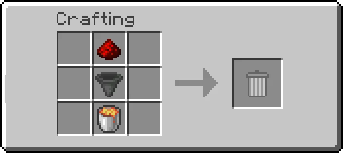 Mobile Trashcan — Minecraft mod, rasm 3