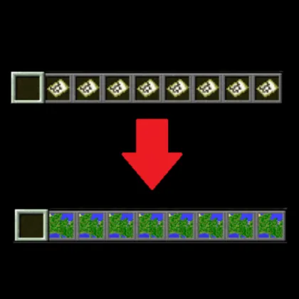 Map In Slot — Minecraft mod, rasm 1