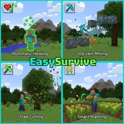 EasySurvive — Minecraft mod, rasm 1