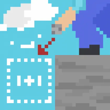 Minimalistic Bridging — Minecraft mod, rasm 1