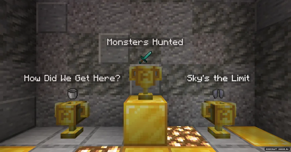 Advancement Trophies — Minecraft mod, rasm 3