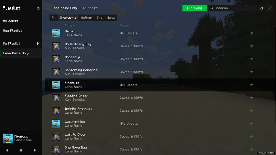 Playlist — Minecraft mod, rasm 4