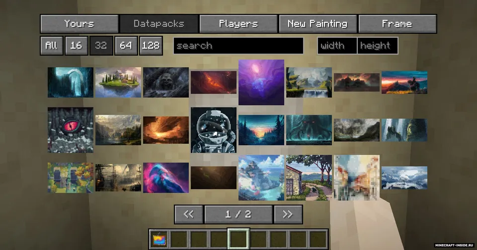 Immersive Paintings — Minecraft mod, rasm 4