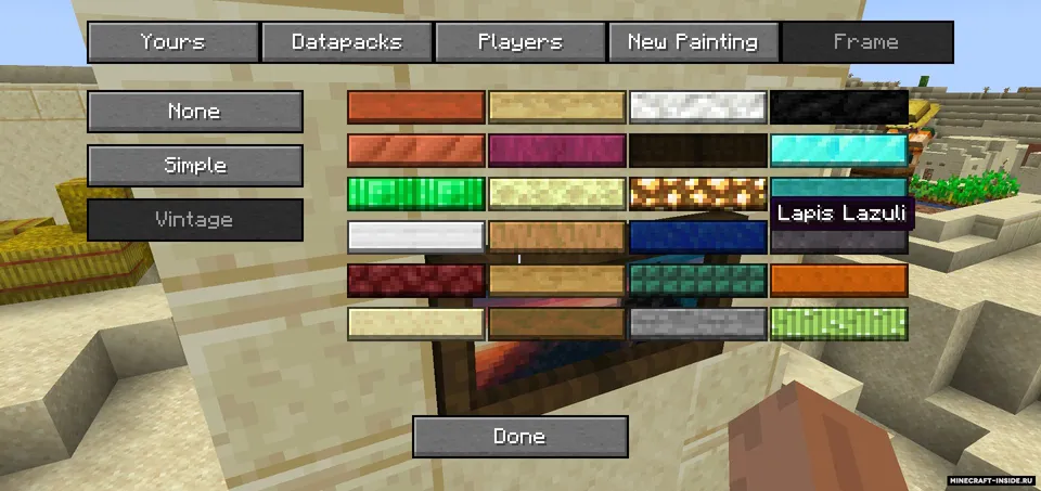 Immersive Paintings — Minecraft mod, rasm 5