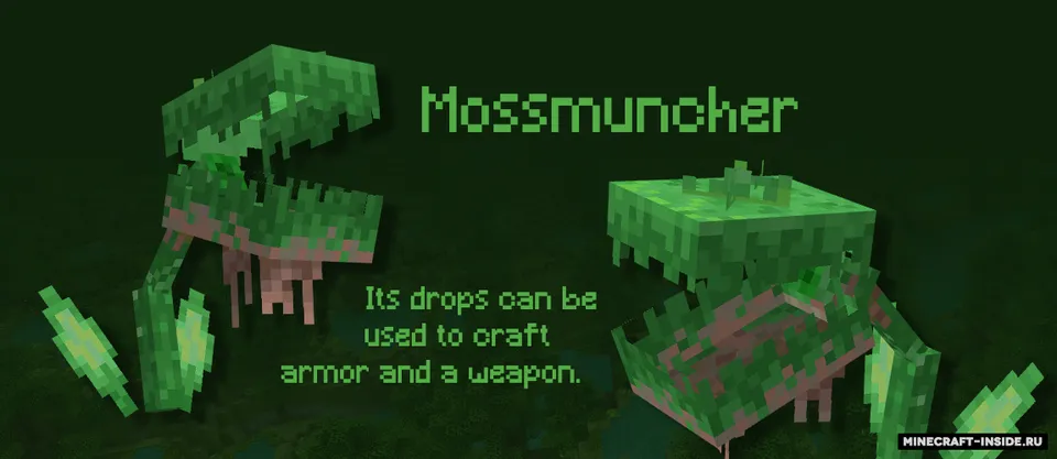 Moss And Monsters — Minecraft mod, rasm 4