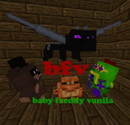 Baby freddy vanilla — Minecraft mod, rasm 1