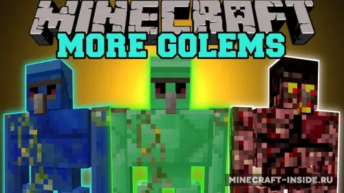 Extra Golems — Minecraft mod, rasm 1