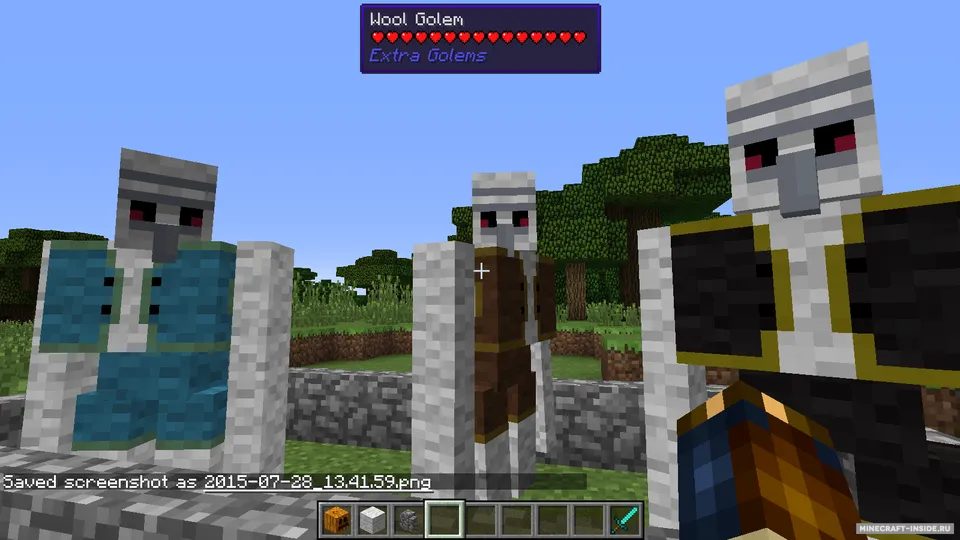 Extra Golems — Minecraft mod, rasm 2