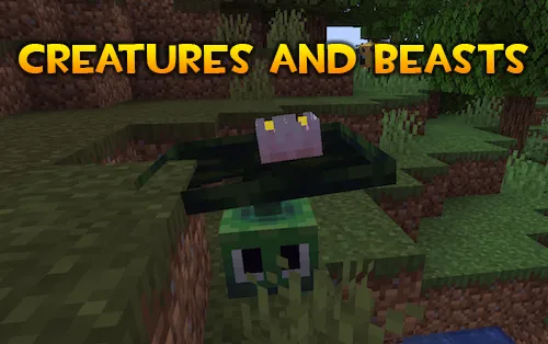 Creatures and Beasts: The Unofficial — Minecraft mod, rasm 1