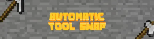 Automatic Tool Swap — Minecraft mod, rasm 1