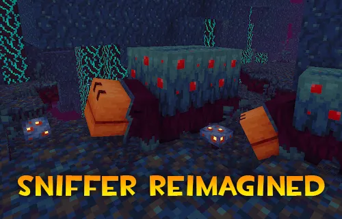 Sniffer Reimagined — Minecraft mod, rasm 1