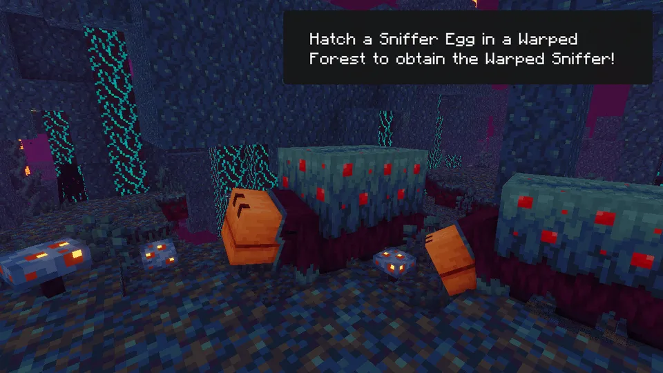Sniffer Reimagined — Minecraft mod, rasm 2