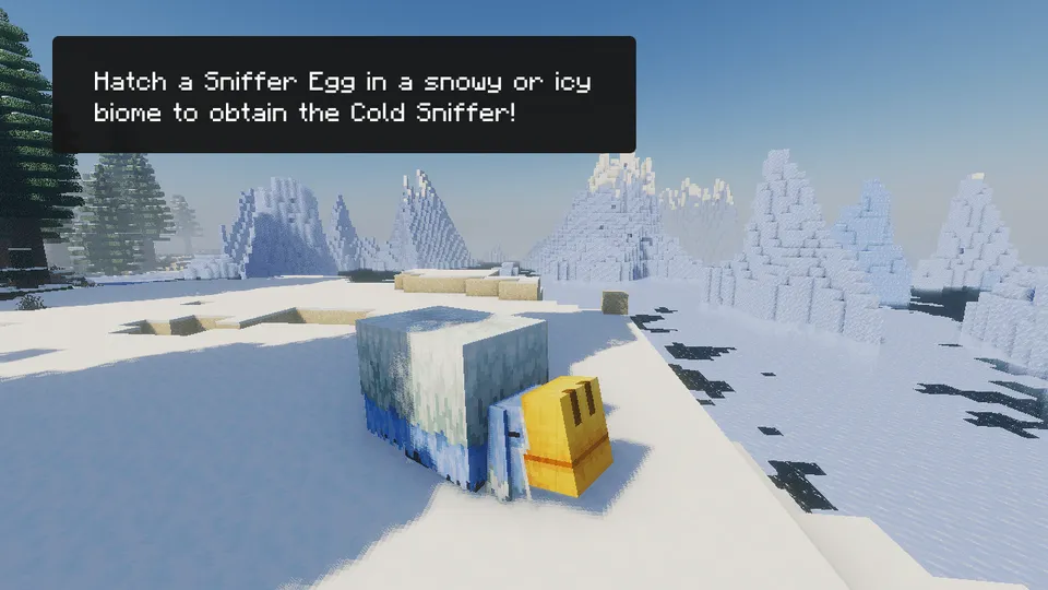 Sniffer Reimagined — Minecraft mod, rasm 3