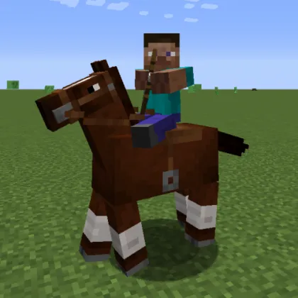 Horse Combat Controls — Minecraft mod, rasm 1