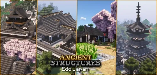 Ancient Structures: Edo Japan — Minecraft mod, rasm 1