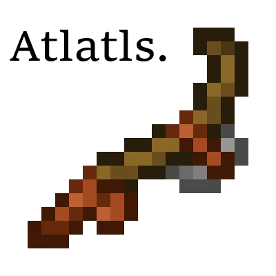 Atlatls — Minecraft mod, rasm 1