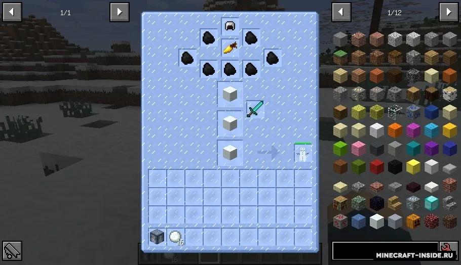 Snowmancy — Minecraft mod, rasm 7
