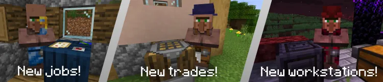 More Villagers — Minecraft mod, rasm 2