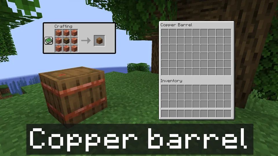Super Barrels — Minecraft mod, rasm 7
