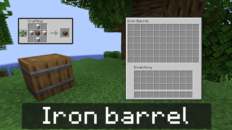 Super Barrels — Minecraft mod, rasm 8