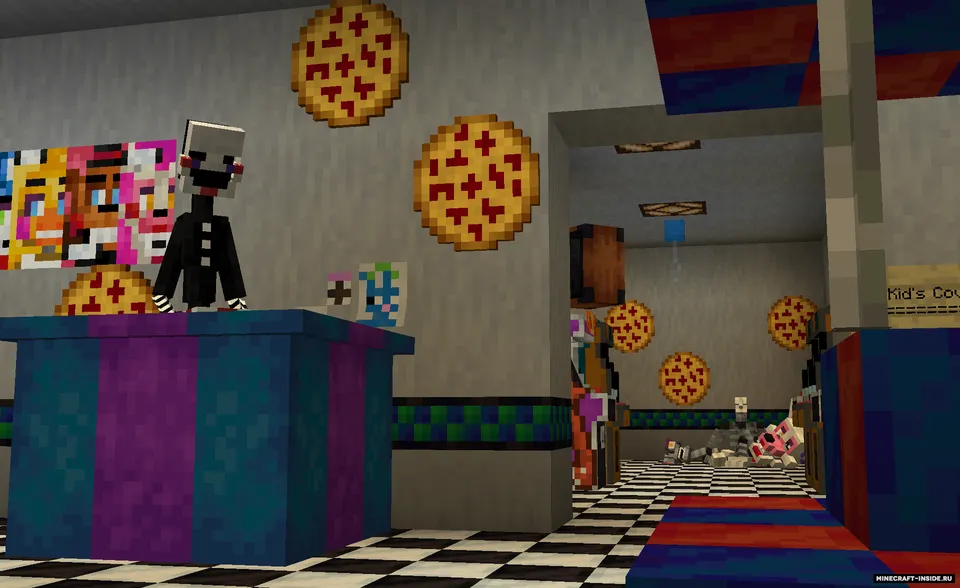 The Five Nights at Freddy's — Minecraft mod, rasm 5