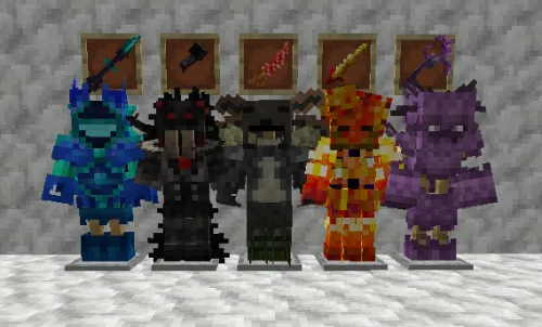 Species armor + — Minecraft mod, rasm 1