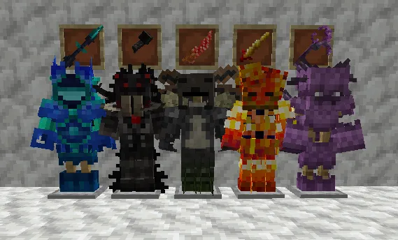 Species armor + — Minecraft mod, rasm 2