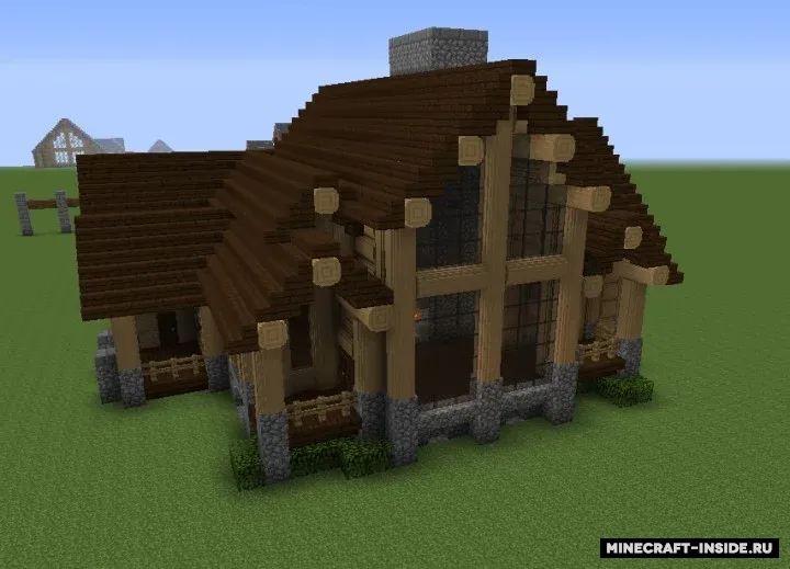Log Cabin + — Minecraft mod, rasm 2