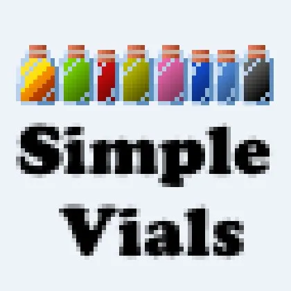 Simple Vials — Minecraft mod, rasm 1
