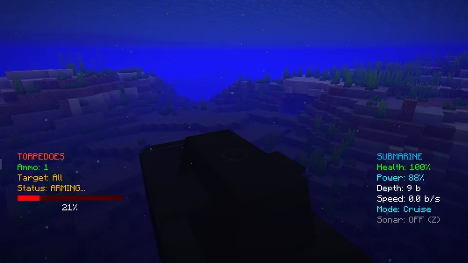 Submarines'n Torpedoes — Minecraft mod, rasm 4
