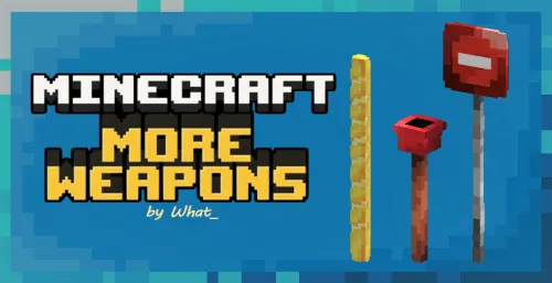 More Weapons by What_ — Minecraft mod, rasm 1