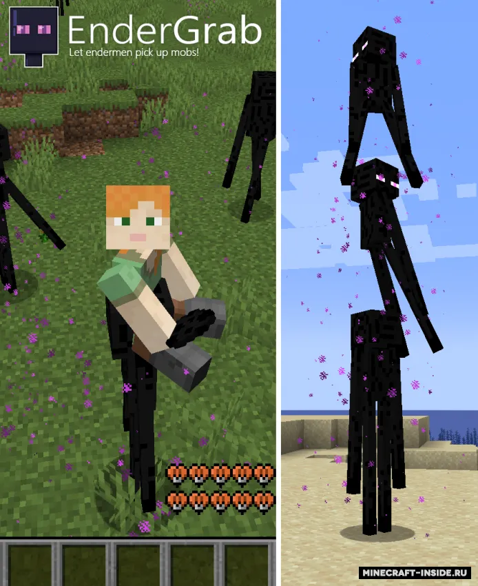 EnderGrab — Minecraft mod, rasm 2