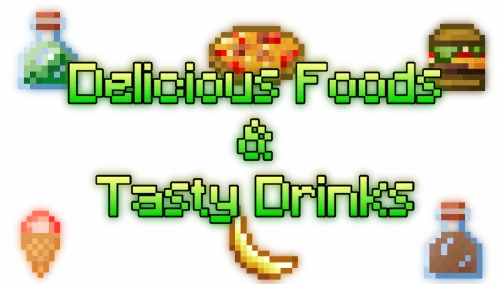 Delicious Foods & Tasty Drinks — Minecraft mod, rasm 1