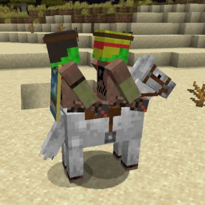 Dual Riders — Minecraft mod, rasm 1