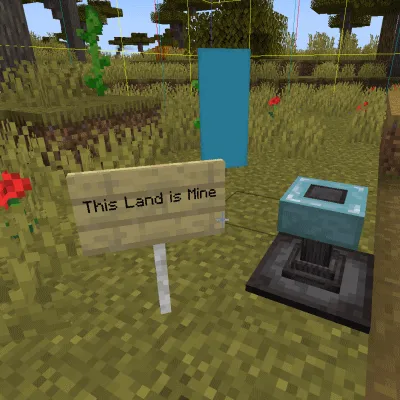 Claim Chunk — Minecraft mod, rasm 1
