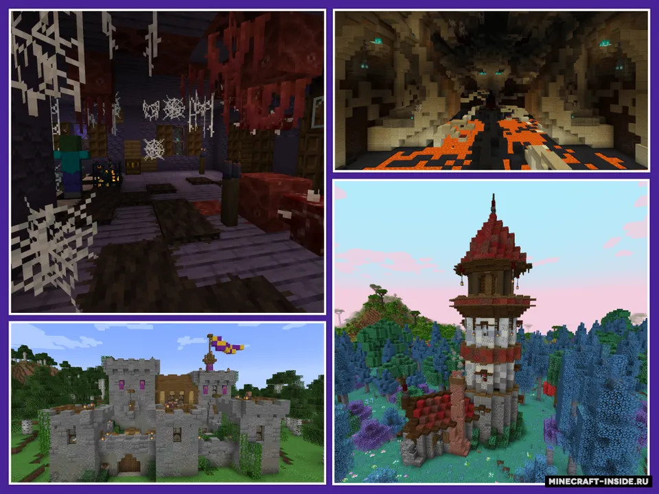 Integrated Dungeons and Structures — Minecraft mod, rasm 2