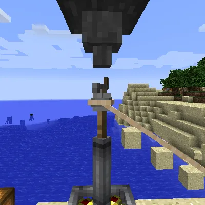 Mechanical Clothesline — Minecraft mod, rasm 1