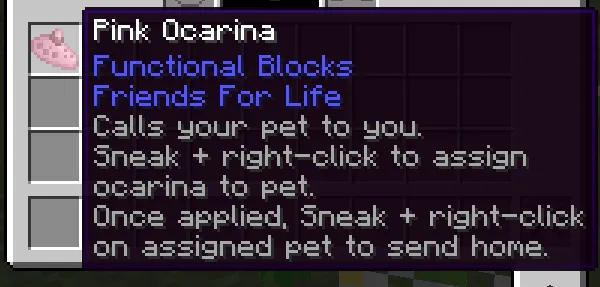 Friends For Life — Minecraft mod, rasm 3