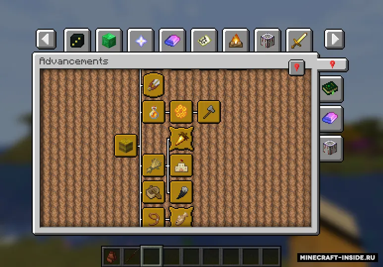 Paginated Advancements — Minecraft mod, rasm 2