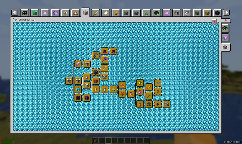 Paginated Advancements — Minecraft mod, rasm 3