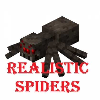 Realistic Spiders — Minecraft mod, rasm 1